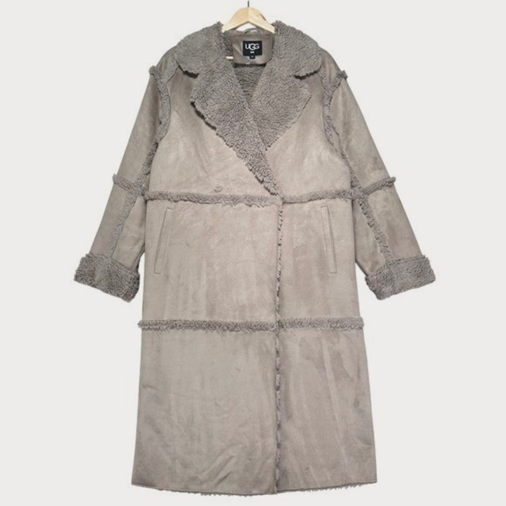 UGG Toscana Shearling Coat Womens XS/S Long Oversized Penny Lane Soft Cozy‎